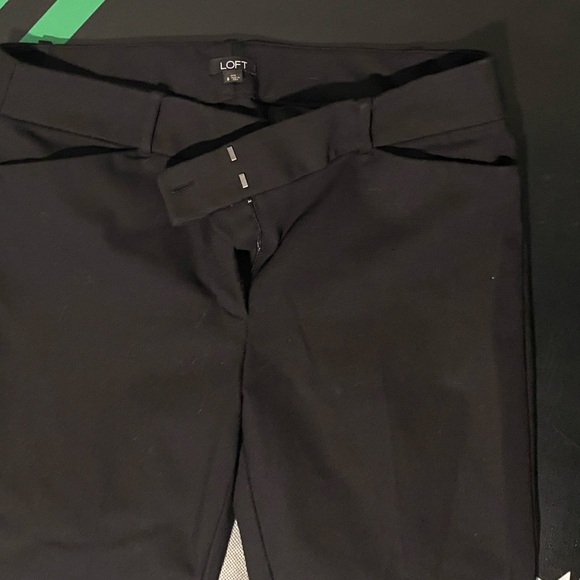 Loft wide leg black trousers NWT - Picture 5 of 11